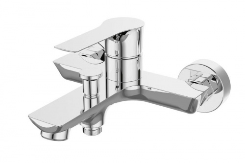 Смеситель DEVIDA ZUTTO для ванны, с литым изливом и дивертором, фото