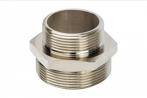 STOUT Ниппель переходной 2"х1 1/2" никелированный SFT-0004-002112, фото фото 2