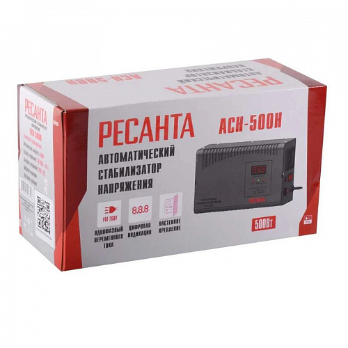 Стабилизатор напряжения АСН-500 Н Ресанта 63/6/63, фото фото 3