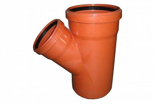 Тройник канализационный наружный 200x160 45гр. , фото фото 2