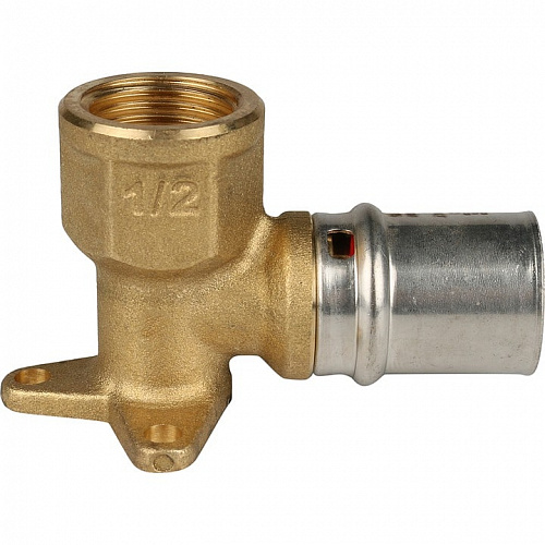 Пресс угольник с креплением короткий Stout 1/2"х20 для м/п труб SFP-0018-001220, фото фото 4