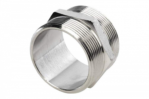 STOUT Ниппель Н/Н 2" никелированный SFT-0004-000022, фото фото 3