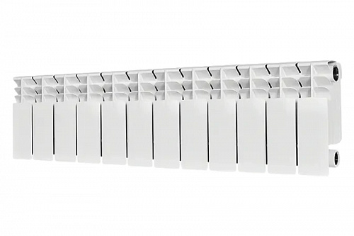 Радиатор биметаллический Stout TITAN 200 12 секций боковое подключение SRB-3310-020012, фото фото 2