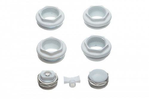 Комплект для монтажа радиаторов Stout 1/2" без кронштейнов, фото фото 2