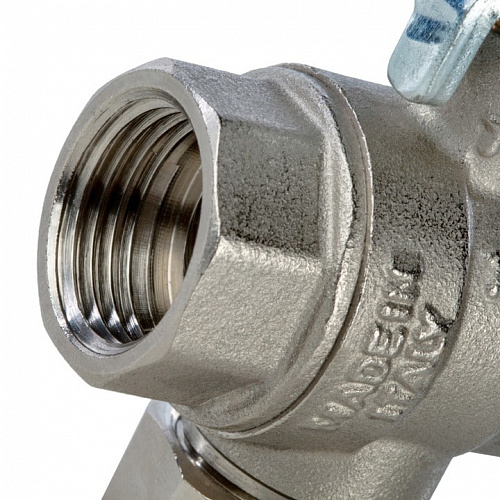 Кран шаровый Stout с фильтром 1/2 ручка-рычаг, фото фото 5