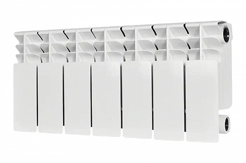 Радиатор биметаллический Stout TITAN 200 7 секций боковое подключение SRB-3310-020007, фото фото 2