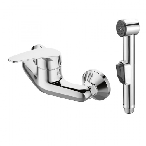 Смеситель DEVIDA серия ELSI гигиенический, пристенный, фото