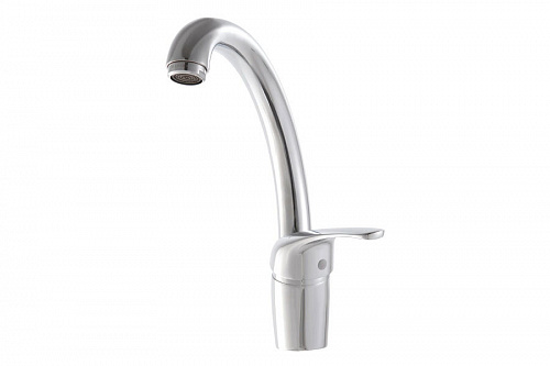 Смеситель DEVIDA серия ELRA для кухни, с боковой ручкой, на гайке, фото фото 2