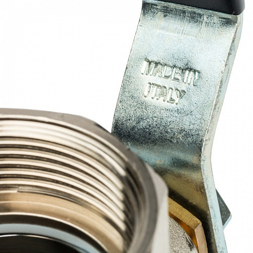 Кран шаровый полн. прох. 1 1/2" В/В ручка, STOUT, фото фото 5