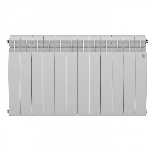 Радиатор биметаллический Royal Thermo BiLiner 500 Bianco Traffico 12 секций, фото фото 2
