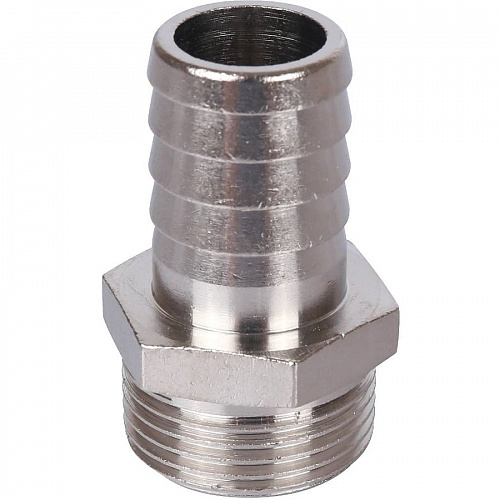 Штуцер Stout никелированный 3/4х20 НР SFT-0067-003420, фото фото 2