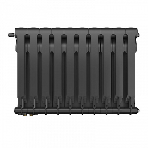 Радиатор биметаллический Royal Thermo Biliner 500 VDR Noir Sable 10 секций фото 3