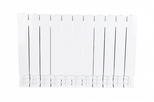 Радиатор биметаллический Stout Space 500 11 секций боковое подключение, фото фото 2