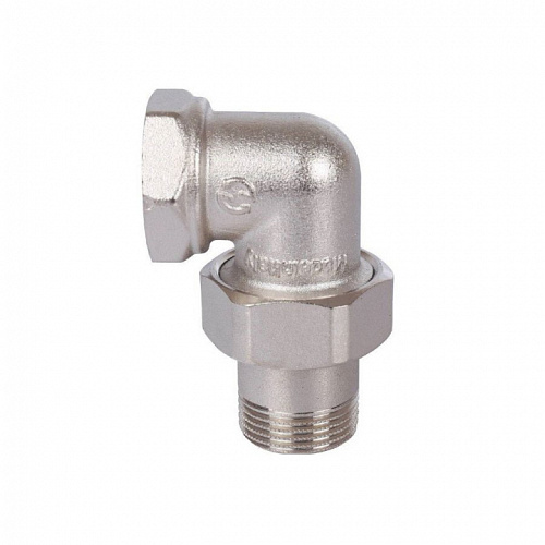 STOUT Американка угловая В/Н 1" (кольцо) никелированная STF-0057-000001, фото фото 2